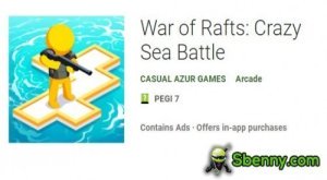 APK MOD di War of Rafts: Crazy Sea Battle