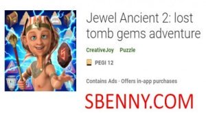 Jewel Ancient 2: הרפתקאות אבני חן קבר אבודות MOD APK