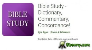 Изучение Библии - словарь, комментарии, согласование! MOD APK