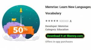 Memrise: เรียนรู้ภาษาใหม่ ไวยากรณ์ & คำศัพท์ MOD APK