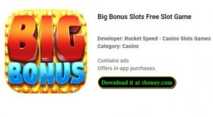 Slot Bonus Big Slot Gratis Game MOD APK