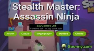התגנבות מאסטר: Assassin Ninja MOD APK