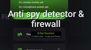 Anti spy detector andamp; APK MOD tal-firewall