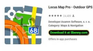 Locus Map Pro - 야외 GPS 내비게이션 및 지도 APK