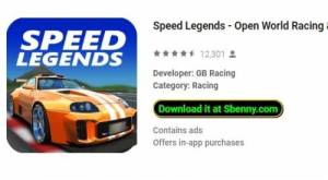 Speed ​​Legends - Open World Racing MOD APK