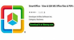 SmartOffice - MS Office fájlok és PDF -ek megtekintése és szerkesztése APK