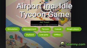 Airport Inc. Idle Tycoon Spel MOD APK
