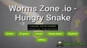 Worms Zone .io - Cobra Faminta MOD APK