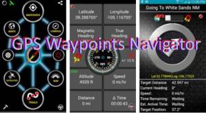 APK GPS navigátor navigačních bodů