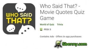 Chi ha detto questo? - Movie Quotes Quiz Game MOD APK