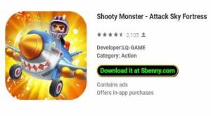 Shooty Monster - Ataque Sky Fortress MOD APK