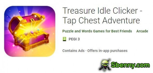 Treasure Idle Clicker - Appuyez sur Chest Adventure MOD APK
