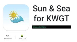 Sun & Sea برای KWGT MOD APK