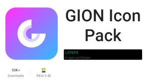Pack d'icônes GION MOD APK