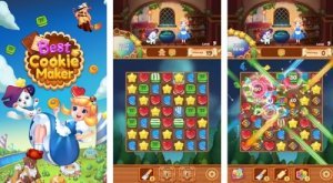 Najlepszy ekspres do ciasteczek: Fantasy Match 3 Puzzle MOD APK