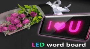 לוח מילים LED - לוח תצוגת סוכות מגולגל MOD APK