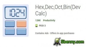 Hex,Dec,Oct,Bin(Dev Calc) MOD APK