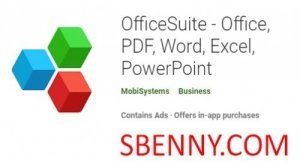 OfficeSuite - Bureau, PDF, Word, Excel, PowerPoint MOD APK