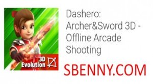 Dashero: Archer & Sword 3D - аркадная стрельба без интернета MOD APK