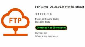 FTP Server - Access files over the Internet MOD APK