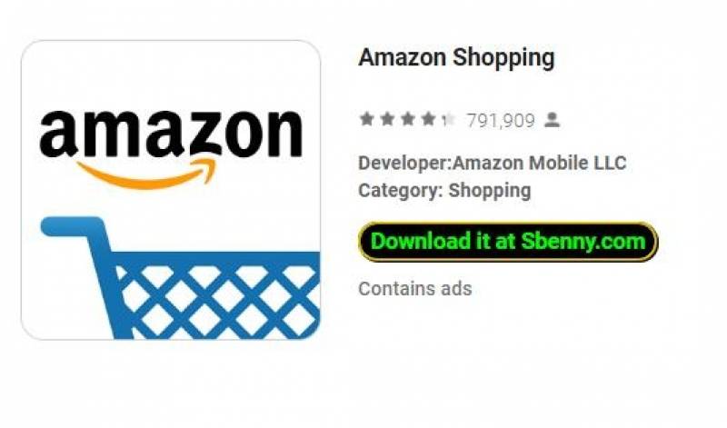 APK do MOD de compras da Amazon