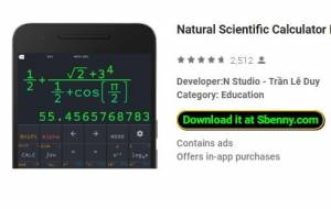Natural Scientific Calculator N+ FX 570 ES/VN PLUS MOD APK