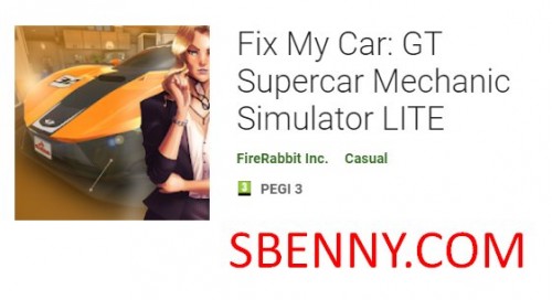 Почини Мою Машину: GT Supercar Mechanic Simulator LITE MOD APK
