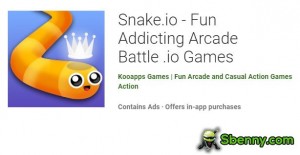 Snake.io - Pjaċir Addicting Arcade Battle. Logħob MOD APK