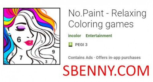 No.Paint - بازی های رنگ آمیزی آرامش بخش MOD APK