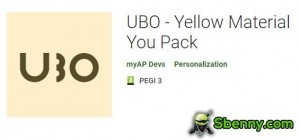 UBO - Yellow Material You Pack MOD APK