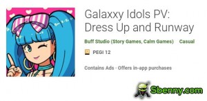 APK-файл Galaxxy Idols PV: Dress Up и Runway