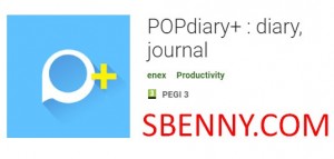 POPdiary +: diário, diário de APK