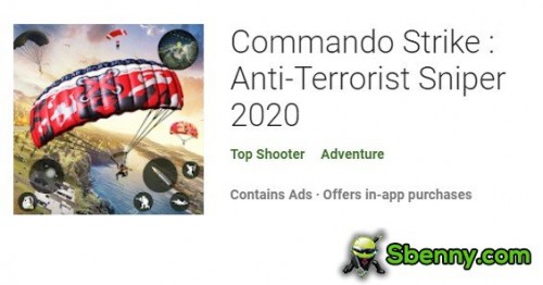 Commando Strike: anti-terroristische sluipschutter 2020 MOD APK