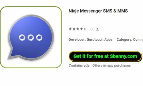 Niaje Messenger SMS e MMS MOD APK