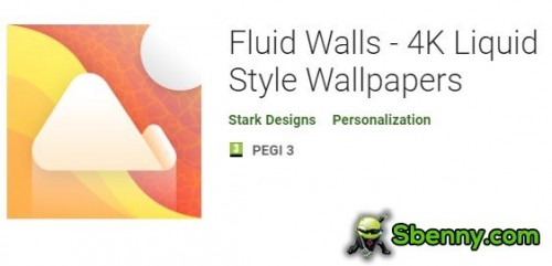 Fluid Walls - Fonds d'écran de style liquide 4K MOD APK