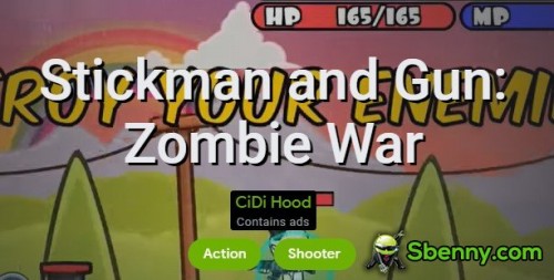 Stickman y pistola: Zombie War MOD APK