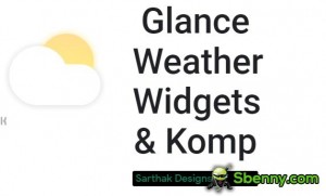 Glance 天气小部件和 Komp MOD APK