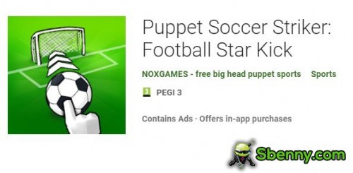 Attaquant de football de marionnettes: Football Star Kick MOD APK