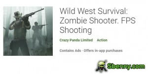 Sopravivenza tal-Punent Selvaġġ: Zombie Shooter. FPS Shooting MOD APK