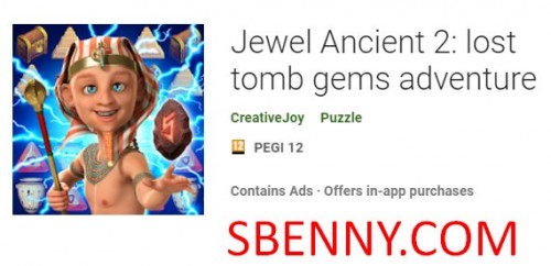 Jewel Ancient 2: Aventura de gemas de la tumba perdida MOD APK
