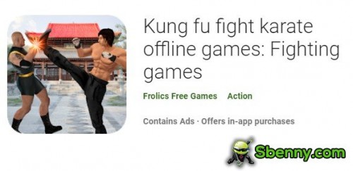 Kung-Fu-Kampf-Karate-Offline-Spiele: Kampfspiele MOD APK