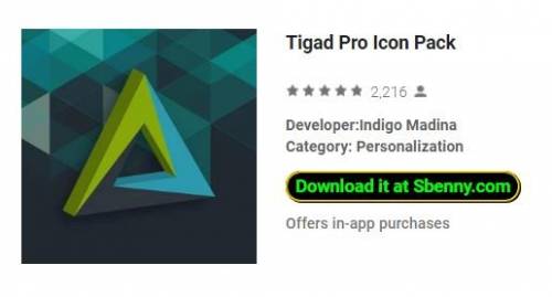 APK MOD del pacchetto icone Tigad Pro