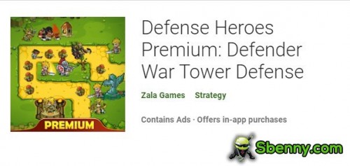 Defender Heroes Premium: Defender War Tower Defense APK
