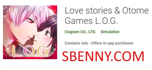 Histórias de amor e Otome Games LOG MOD APK