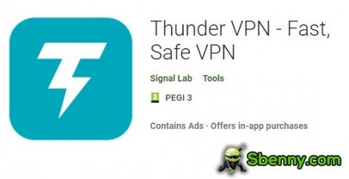 Thunder VPN - VPN MOD APK rápido e seguro