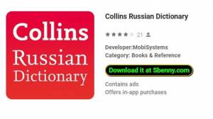 Collins Dictionnaire Russe MOD APK