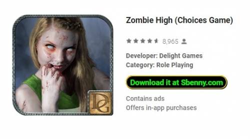 Zombie High (jogo de escolhas) MOD APK