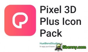 Pixel 3D Plus Icon Pack MOD APK