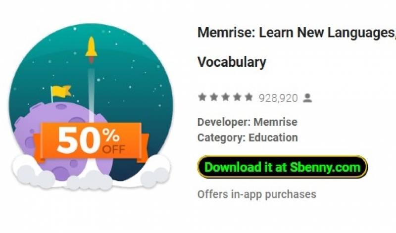 Memrise: leer nieuwe talen, grammatica en woordenschat MOD APK