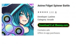 Anime Fidget Spinner Bitwa MOD APK